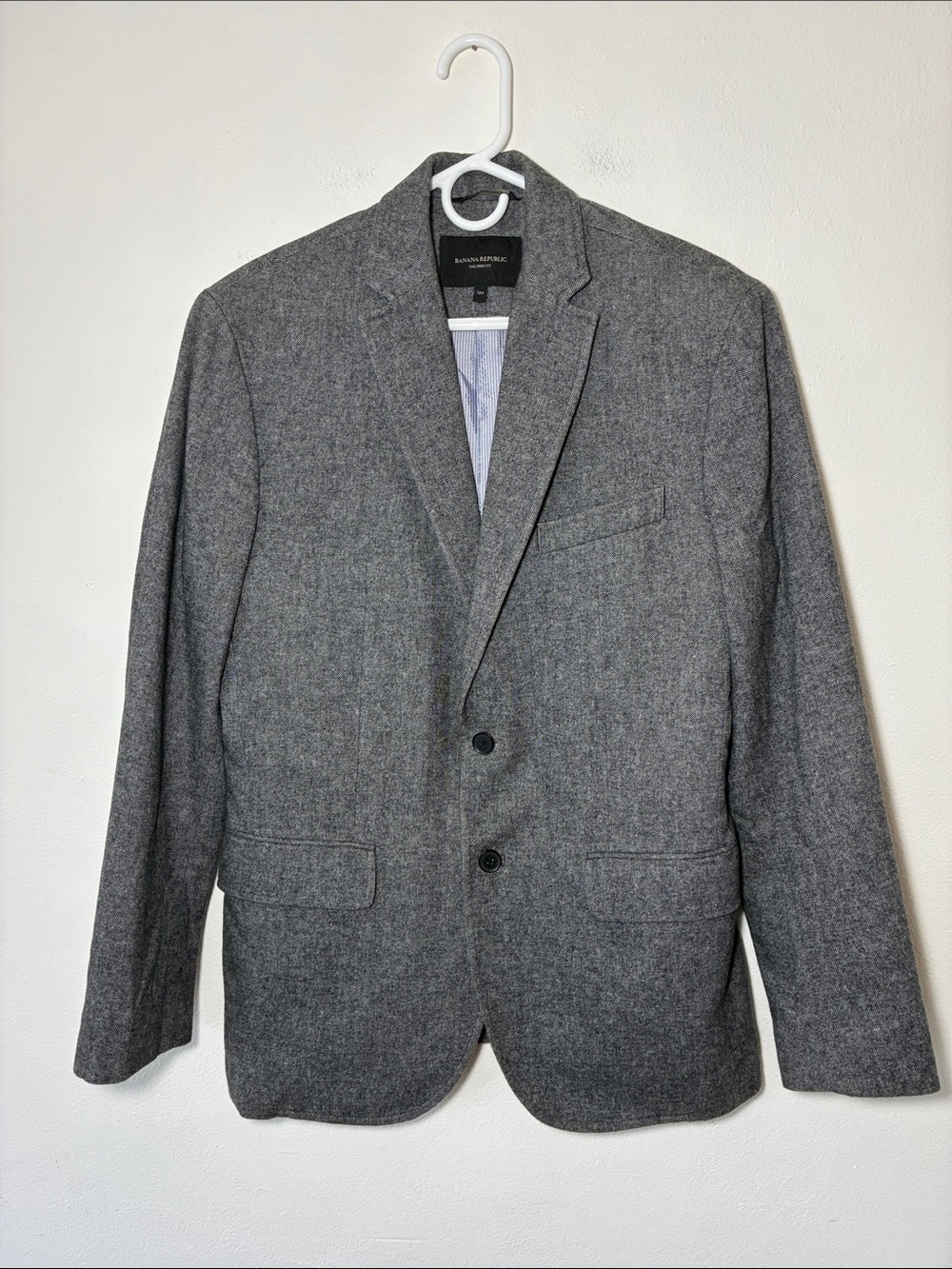 BANANA REBPUBLIC Tailored Fit Textured Knit Textured Sport Coat Jacket